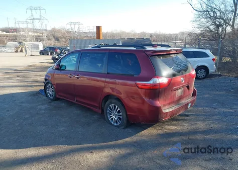 2019 Toyota Sienna Xle 8 Passenger from USA, damaged, VIN 5TDYZ3DC9KS020830